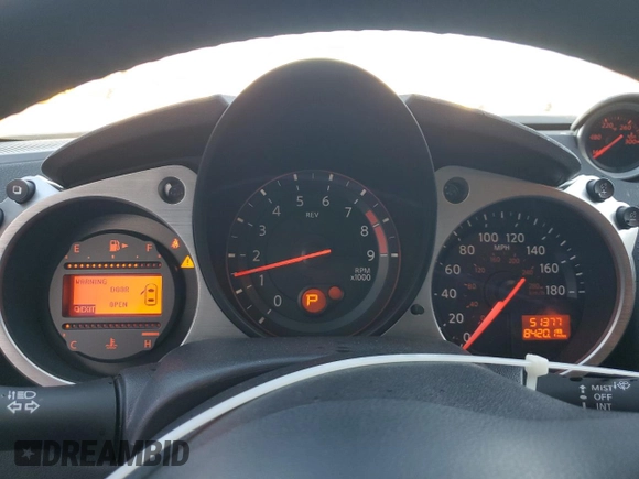 2018 Nissan 370Z Touring with VIN JN1AZ4EH9JM572794, listed as a Copart auction lot 46073765 with 51,377 mi miles and Salvage Title. Bid and sale history available at DreamBid. Image 9.