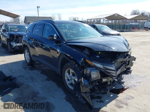 2022 Hyundai Tucson Preferred z VIN KM8JBCAE7NU065076, wystawiony jako IAAI lot #41769597 z przebiegiem 20 813 mil mil oraz . Historia ofert i sprzedaży dostępna na DreamBid. Obrazek 1.