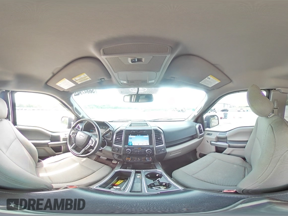 2017 Ford F-150 XL with VIN 1FTEX1EP8HFA43975, listed as a Copart auction lot 58847945 with 136,569 mi miles and Salvage title. Bid and sale history available at DreamBid. Image 14.