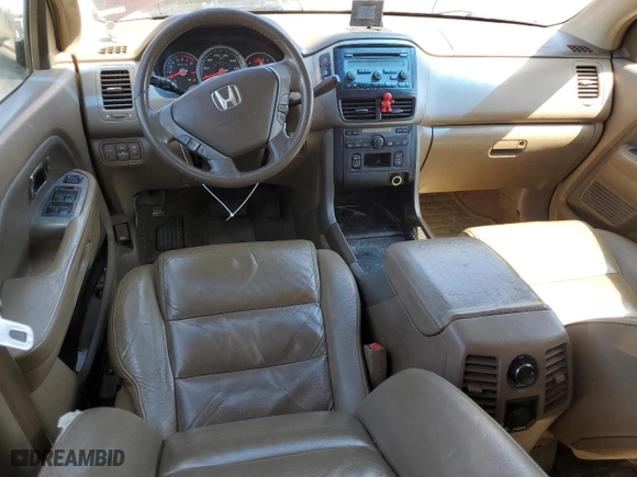 2007 Honda Pilot EX-L with VIN 5FNYF18527B025243, listed as a Copart auction lot 51981585 with 273,134 mi miles and Salvage Title. Bid and sale history available at carsss.com. Image 8.