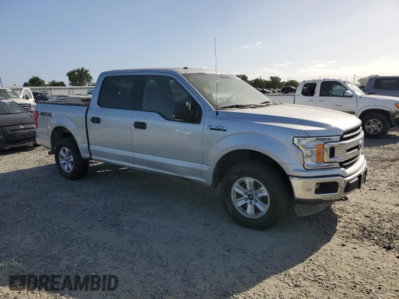2018 Ford F-150 XL with VIN 1FTEW1E51JKD82267, listed as a Copart auction lot 54331795 with 0 mi miles and Clean Title. Bid and sale history available at carsss.com. Image 4.
