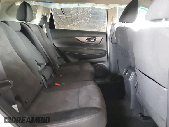 2016 Nissan Rogue SV with VIN KNMAT2MT9GP715596, listed as a Copart auction lot 50808625 with 0 mi miles and Salvage Title. Bid and sale history available at carsss.com. Image 10.