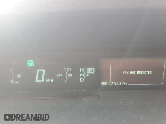 2011 Toyota Prius I z VIN JTDKN3DU8B5322562, wystawiony jako Copart lot #57637795 z przebiegiem 173 847 mil mil oraz Czysty tytuł • Clean title. Historia ofert i sprzedaży dostępna na DreamBid. Obrazek 9.