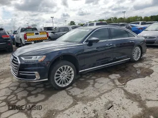 2019 Audi A8 z VIN WAU8DAF80KN010332, wystawiony jako Copart lot #55418865 z przebiegiem 17 282 mil mil oraz Szkody całkowita. Historia ofert i sprzedaży dostępna na DreamBid. Obrazek 1.