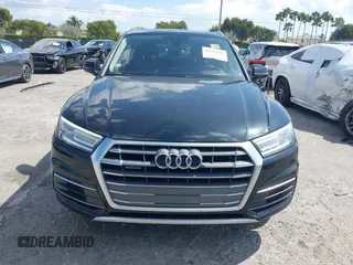 2018 Audi Q5 Premium with VIN WA1ANAFY6J2087928, listed as a IAAI auction lot 41695184 with 65,588 mi miles. Bid and sale history available at carsss.com. Image 12.