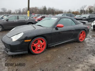 2002 Porsche 911 with VIN WP0CA29992S654073, listed as a Copart auction lot 81150714 with 93,066 mi miles and Salvage Title. Bid and sale history available at DreamBid. Image 1.
