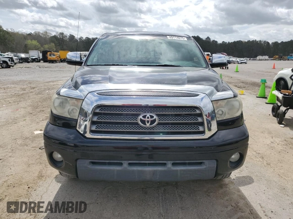 2007 Toyota Tundra Limited z VIN 5TFRV58197X026567, wystawiony jako Copart lot #49114075 z przebiegiem 99 925 mil mil oraz Czysty tytuł • Clean title. Historia ofert i sprzedaży dostępna na DreamBid. Obrazek 5.