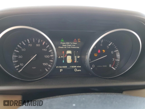 2014 Land Rover Range Rover Sport HSE with VIN SALWR2WFXEA367019, listed as a Copart auction lot 54093795 with 116,096 mi miles and Salvage title. Bid and sale history available at DreamBid. Image 9.