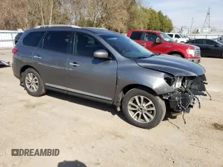 2015 Nissan Pathfinder SL z VIN 5N1AR2MM9FC694354, wystawiony jako Copart lot #53834035 z przebiegiem 217 650 mil mil oraz Szkoda całkowita • Salvage title. Historia ofert i sprzedaży dostępna na DreamBid. Obrazek 4.