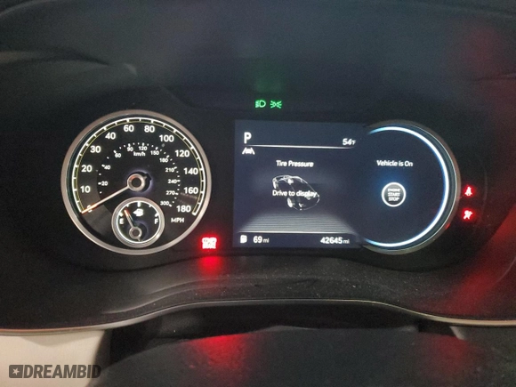 2022 Genesis G70 3.3T with VIN KMTG54TE4NU098837, listed as a Copart auction lot 42971645 with 42,645 mi miles and Salvage Title. Bid and sale history available at carsss.com. Image 9.