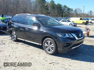 2020 Nissan Pathfinder SL with VIN 5N1DR2CN5LC577504, listed as a IAAI auction lot 41332874 with 82,308 mi miles. Bid and sale history available at carsss.com. Image 1.