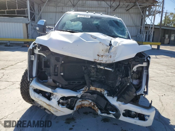 2024 Ford F-350 XL with VIN 1FT8W3DM5REC34294, listed as a Copart auction lot 81778104 with 8,767 mi miles and Salvage Title. Bid and sale history available at DreamBid. Image 9.