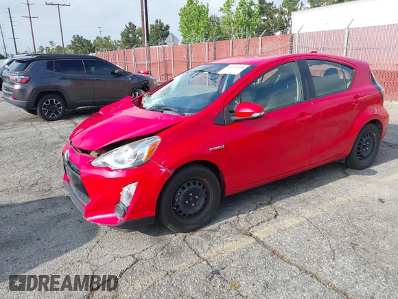 2015 Toyota Prius One with VIN JTDKDTB30F1584120, listed as a IAAI auction lot 42131068 with 112,059 mi miles and . Bid and sale history available at carsss.com. Image 19.