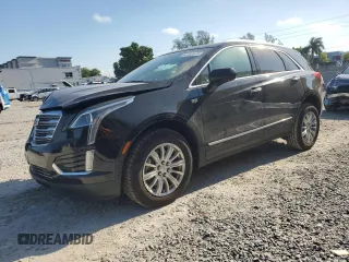 2019 Cadillac XT5 FWD with VIN 1GYKNARS5KZ114766, listed as a Copart auction lot 53182975 with 45,436 mi miles and Salvage title. Bid and sale history available at DreamBid. Image 1.