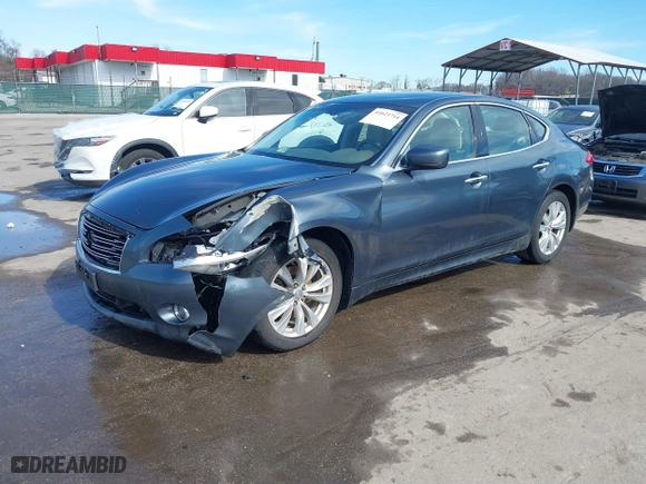 2011 Infiniti M37 with VIN JN1BY1AP1BM324575, listed as a IAAI auction lot 41623714 with 187,222 mi miles. Bid and sale history available at carsss.com. Image 19.
