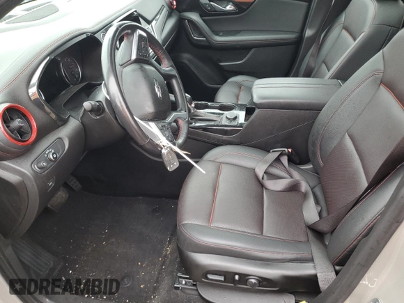 2021 Chevrolet Blazer RS with VIN 3GNKBERS1MS566498, listed as a Copart auction lot 56381635 with 40,519 mi miles and Salvage title. Bid and sale history available at DreamBid. Image 7.