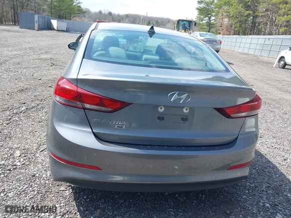 2017 Hyundai Elantra SE with VIN KMHD74LF3HU117124, listed as a IAAI auction lot 41893076 with 150,064 mi miles. Bid and sale history available at carsss.com. Image 16.
