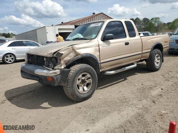 1999 Toyota Tacoma PreRunner with VIN 4TASN92N6XZ563899, listed as a Copart auction lot 50789965 with 184,890 mi miles and Salvage Title. Bid and sale history available at carsss.com. Image 1.