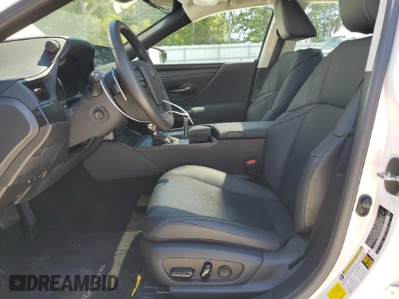 2022 Lexus ES 350 with VIN 58ADZ1B19NU136330, listed as a Copart auction lot 56100575 with 10,335 mi miles and Salvage title. Bid and sale history available at DreamBid. Image 7.