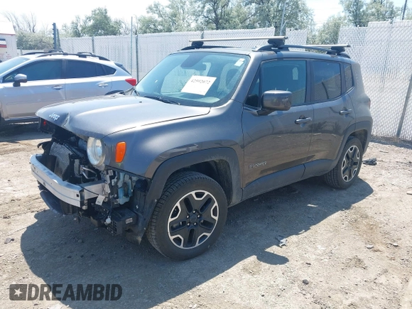 2017 Jeep Renegade Latitude with VIN ZACCJBBB9HPG63464, listed as a IAAI auction lot 42592072 with 78,031 mi miles and . Bid and sale history available at DreamBid. Image 17.