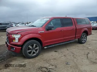 2015 Ford F-150 XLT w/HD Payload Pkg with VIN 1FTFW1EF3FFB40416, listed as a Copart auction lot 52146035 with 149,415 mi miles and Clean Title. Bid and sale history available at carsss.com. Image 1.