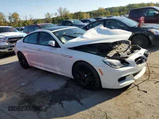 2018 BMW 6 Series 640i xDrive with VIN WBA6D2C57JGT73351, listed as a Copart auction lot 69949143 with 71,545 mi miles. Bid and sale history available at carsss.com. Image 4.