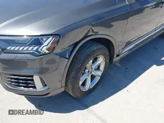2023 Audi Q7 Premium with VIN WA1AXBF76PD025384, listed as a IAAI auction lot 41838885 with 23,857 mi miles and . Bid and sale history available at DreamBid. Image 6.
