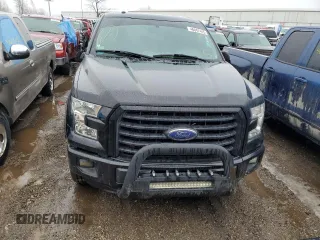2015 Ford F-150 XLT with VIN 1FTEX1EP4FFC17263, listed as a Copart auction lot 46047445 with 120,574 mi miles and Salvage Title. Bid and sale history available at carsss.com. Image 5.