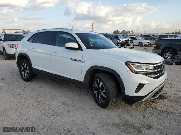 2020 Volkswagen Atlas Cross Sport 2.0T SE with VIN 1V23C2CA4LC201230, listed as a Copart auction lot 82494594 with 47,880 mi miles and Salvage Title. Bid and sale history available at carsss.com. Image 4.