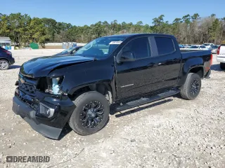 2021 Chevrolet Colorado 2WD LT with VIN 1GCGSCEN1M1285709, listed as a Copart auction lot 48079845 with 59,638 mi miles and Salvage Title. Bid and sale history available at carsss.com. Image 1.