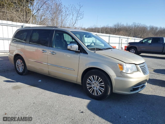 2011 Chrysler Town & Country Touring-L with VIN 2A4RR8DG0BR799218, listed as a Copart auction lot 47160315 with 119,944 mi miles and Salvage Title. Bid and sale history available at carsss.com. Image 4.