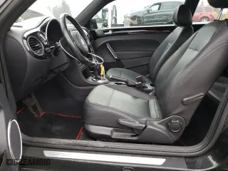 2012 Volkswagen Beetle 2.5L PZEV with VIN 3VWJP7ATXCM623710, listed as a Copart auction lot 80252794 with 124,825 mi miles and Salvage Title. Bid and sale history available at carsss.com. Image 7.