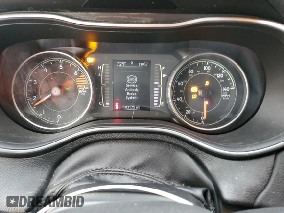 2019 Jeep Cherokee Latitude with VIN 1C4PJLCB7KD340364, listed as a Copart auction lot 53563165 with 103,175 mi miles and Clean title. Bid and sale history available at DreamBid. Image 9.