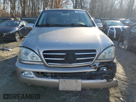 2005 Mercedes-Benz M 500 z VIN 4JGAB75E65A531504, wystawiony jako Copart lot #79095264 z przebiegiem 172 278 mil mil oraz Szkoda całkowita • Salvage title. Historia ofert i sprzedaży dostępna na DreamBid. Obrazek 5.