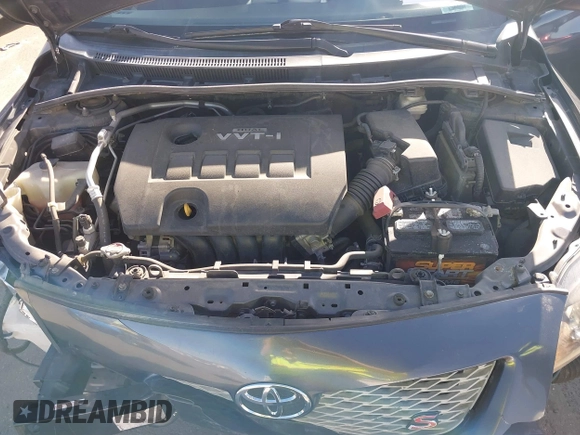 2009 Toyota Corolla with VIN 1NXBU40E89Z100073, listed as a IAAI auction lot 41783064 with 144,866 mi miles. Bid and sale history available at carsss.com. Image 10.
