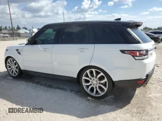 2017 Land Rover Range Rover Sport HSE with VIN SALWR2FV3HA670509, listed as a Copart auction lot 47460195 with 72,666 mi miles and Clean Title. Bid and sale history available at carsss.com. Image 2.