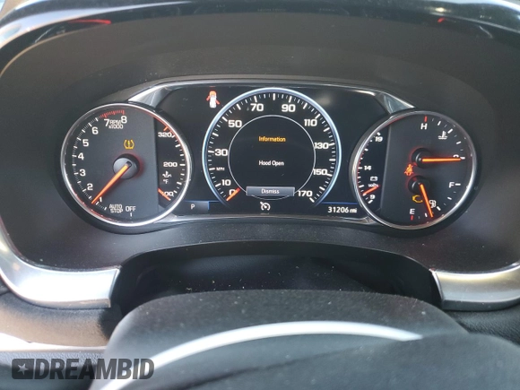 2022 Chevrolet Traverse High Country with VIN 1GNEVNKW0NJ179705, listed as a Copart auction lot 76338034 with 31,206 mi miles and Salvage title. Bid and sale history available at DreamBid. Image 9.
