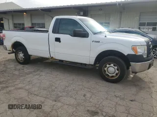 2011 Ford F-150 XL with VIN 1FTMF1CMXBKD68939, listed as a Copart auction lot 49341085 with 110,133 mi miles and Clean Title. Bid and sale history available at DreamBid. Image 4.