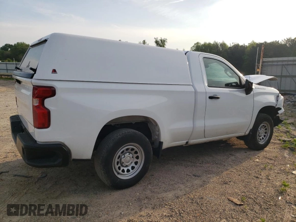 2023 Chevrolet Silverado 1500 Work Truck with VIN 3GCNAAEK0PG343268, listed as a Copart auction lot 54327815 with 82,603 mi miles and Clean Title. Bid and sale history available at DreamBid. Image 3.