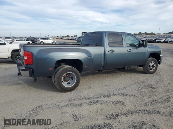 2011 Chevrolet Silverado 3500HD DRW LTZ with VIN 1GC4K1C87BF114256, listed as a Copart auction lot 75470024 with 0 mi miles and Salvage Title. Bid and sale history available at carsss.com. Image 3.
