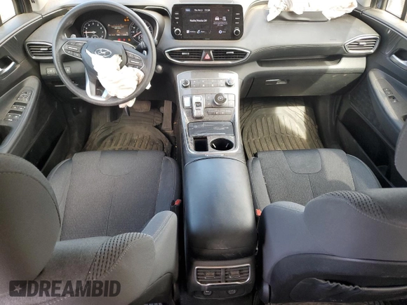 2021 Hyundai Santa Fe SEL with VIN 5NMS24AJ3MH326687, listed as a Copart auction lot 48205135 with 31,761 mi miles and Salvage Title. Bid and sale history available at carsss.com. Image 8.