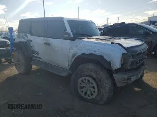 2023 Ford Bronco Raptor with VIN 1FMEE5JRXPLC05041, listed as a Copart auction lot 52328385 with 5,458 mi miles and Clean title. Bid and sale history available at DreamBid. Image 4.