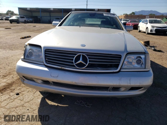 1998 Mercedes-Benz SL with VIN WDBFA76F0WF155423, listed as a Copart auction lot 73841914 with 153,822 mi miles and Clean title. Bid and sale history available at DreamBid. Image 5.