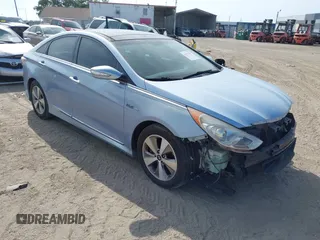 2012 Hyundai Sonata Hybrid with VIN KMHEC4A46CA059778, listed as a IAAI auction lot 41973287 with 118,625 mi miles and . Bid and sale history available at DreamBid. Image 1.