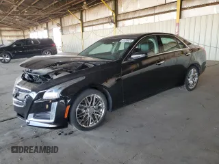 2016 Cadillac CTS Luxury Collection AWD with VIN 1G6AX5SS2G0114705, listed as a Copart auction lot 81283424 with 72,291 mi miles and Salvage Title. Bid and sale history available at DreamBid. Image 1.