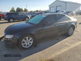 2009 Audi A4 2.0T Prem with VIN WAUJF78K59N067966, listed as a Copart auction lot 77707094 with 122,563 mi miles and Salvage Title. Bid and sale history available at carsss.com. Image 1.