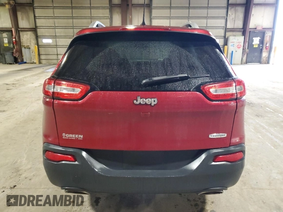 2016 Jeep Cherokee Altitude with VIN 1C4PJLCS0GW264126, listed as a Copart auction lot 86375094 with 91,975 mi miles and Salvage Title. Bid and sale history available at carsss.com. Image 6.