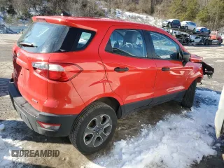 2020 Ford EcoSport S with VIN MAJ6S3FL6LC386360, listed as a Copart auction lot 88342265 with 79,883 mi miles and Salvage Title. Bid and sale history available at DreamBid. Image 3.