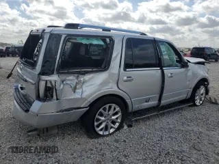 2016 Ford Expedition Limited with VIN 1FMJU1KT1GEF07309, listed as a Copart auction lot 48696885 with 134,427 mi miles and Non repairable. Bid and sale history available at DreamBid. Image 3.