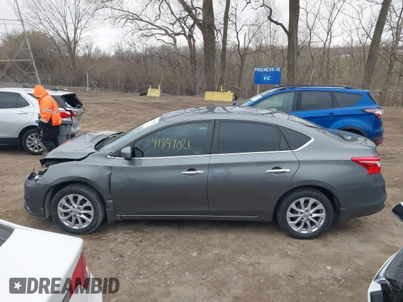 2018 Nissan Sentra S with VIN 3N1AB7APXJY346117, listed as a IAAI auction lot 41847021 with 99,068 mi miles and . Bid and sale history available at DreamBid. Image 15.